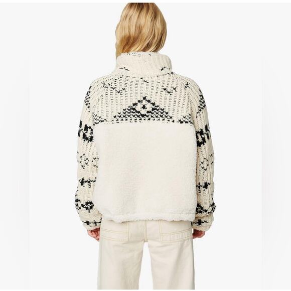 Blank NYC Feeling Cozy Sweater Sherpa Jacket, Size Medium - Picture 3 of 11